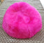 Sheepskin Long Hair Pouf