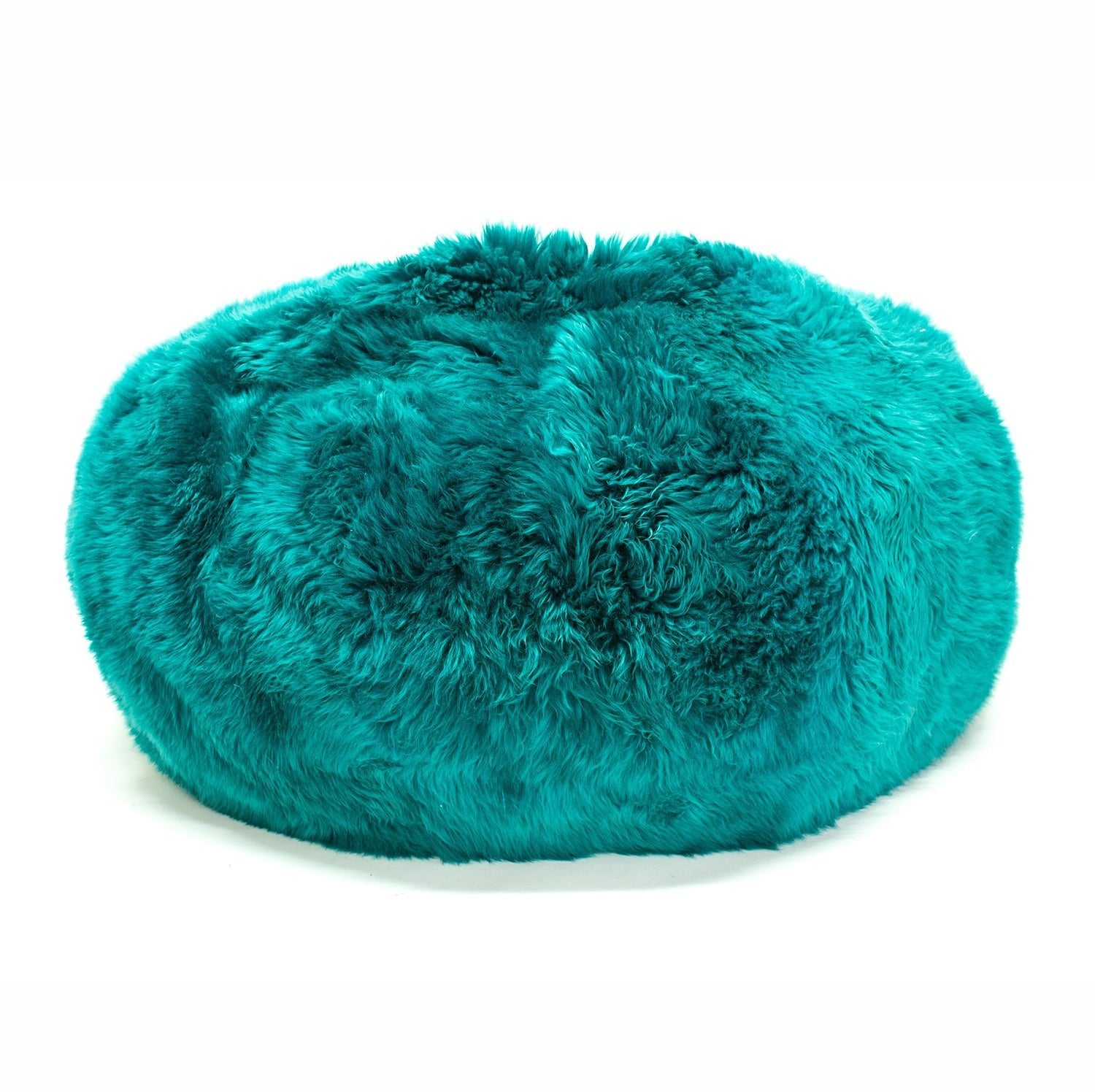 Sheepskin Long Hair Pouf