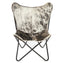 Hair on Hide Butterfly Chair
