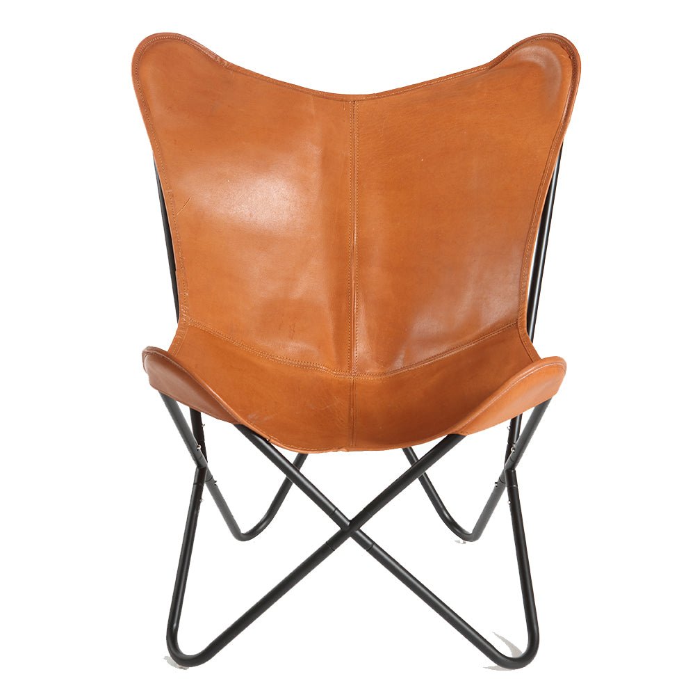 Leather Butterfly Chair