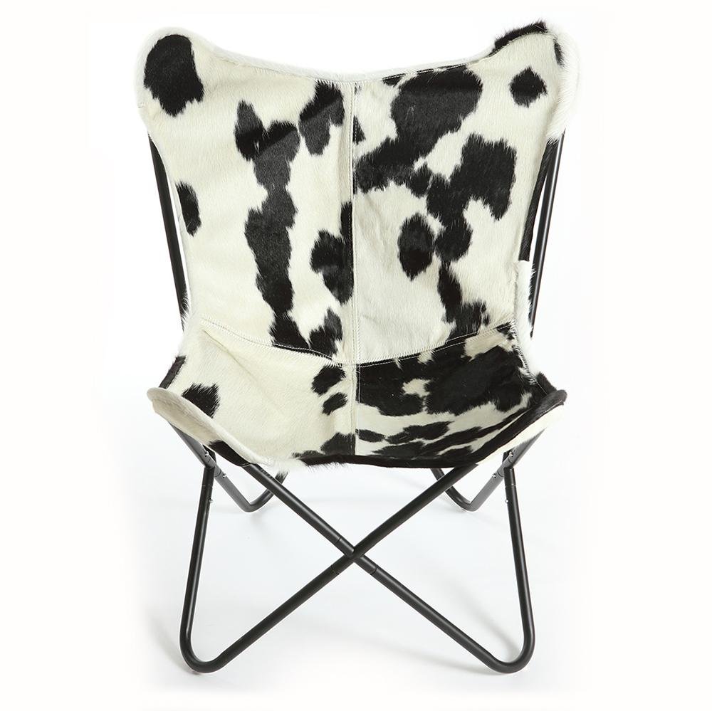 Hair on Hide Butterfly Chair