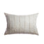 Striped Raw Silk Pillow