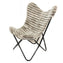 Thick Stripes Butterfly Chair