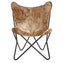 Hair on Hide Butterfly Chair
