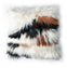 Mixed Natural Goatskin Pillow