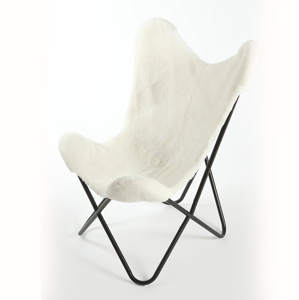 Shearling Butterfly Chair