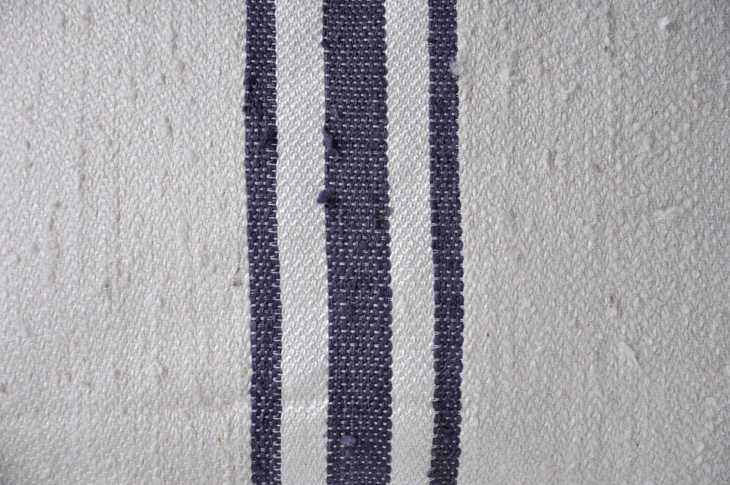 Central Striped Silk Pillow