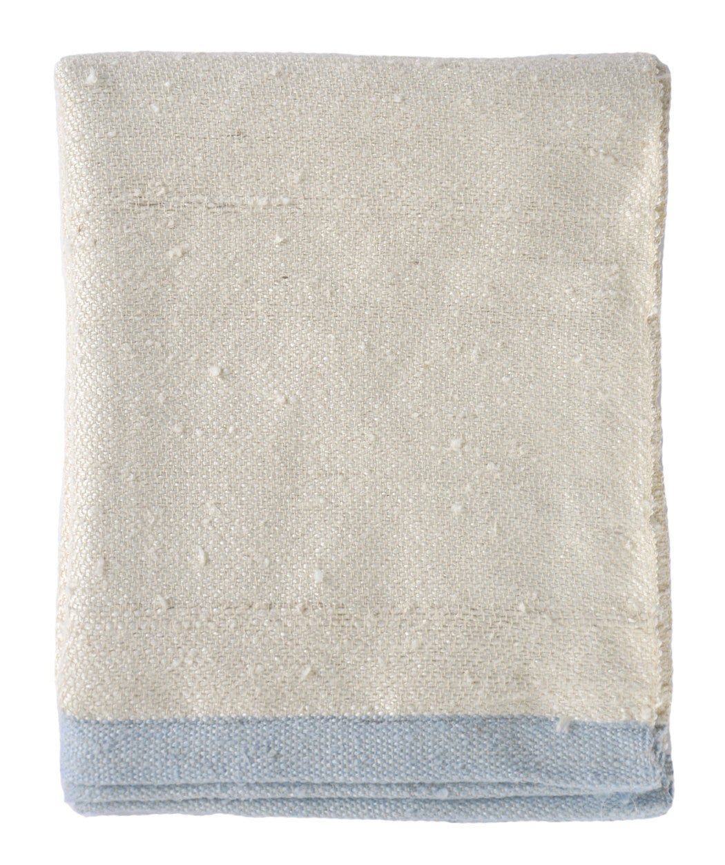 Raw Silk Throw Blanket