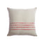 Merino Wool Striped Throw Pillow