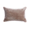 Shearling Grey Melange Lumbar Pillow