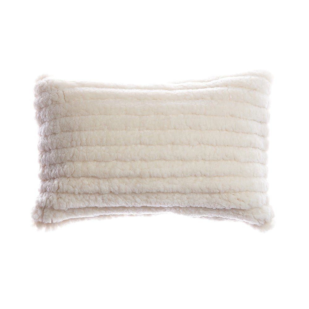 Shearling Striped Ultra Soft Pillow