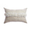White Fur Accent Pillow