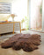 Six Piece Sheepskin Area Rug