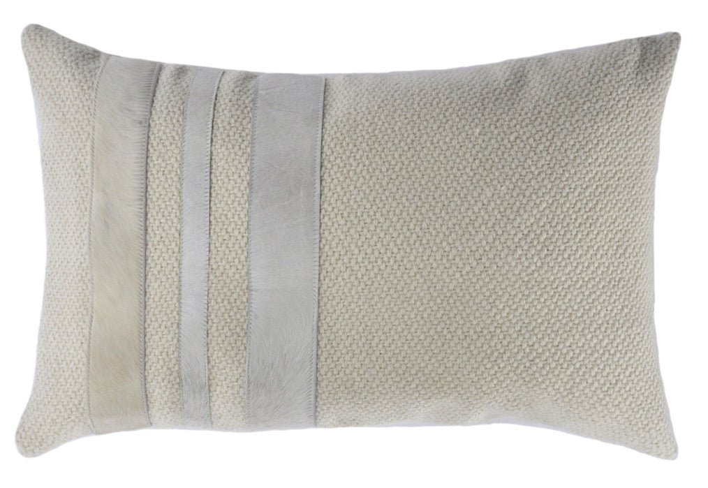 Cowhide Stripes Accent Pillow