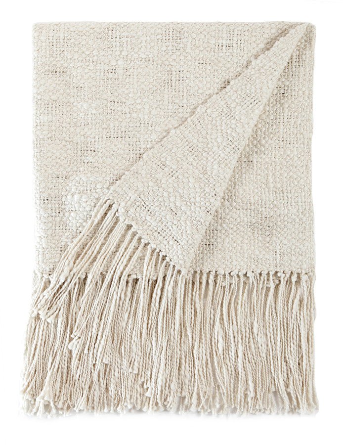Rustic Cotton Throw Blanket