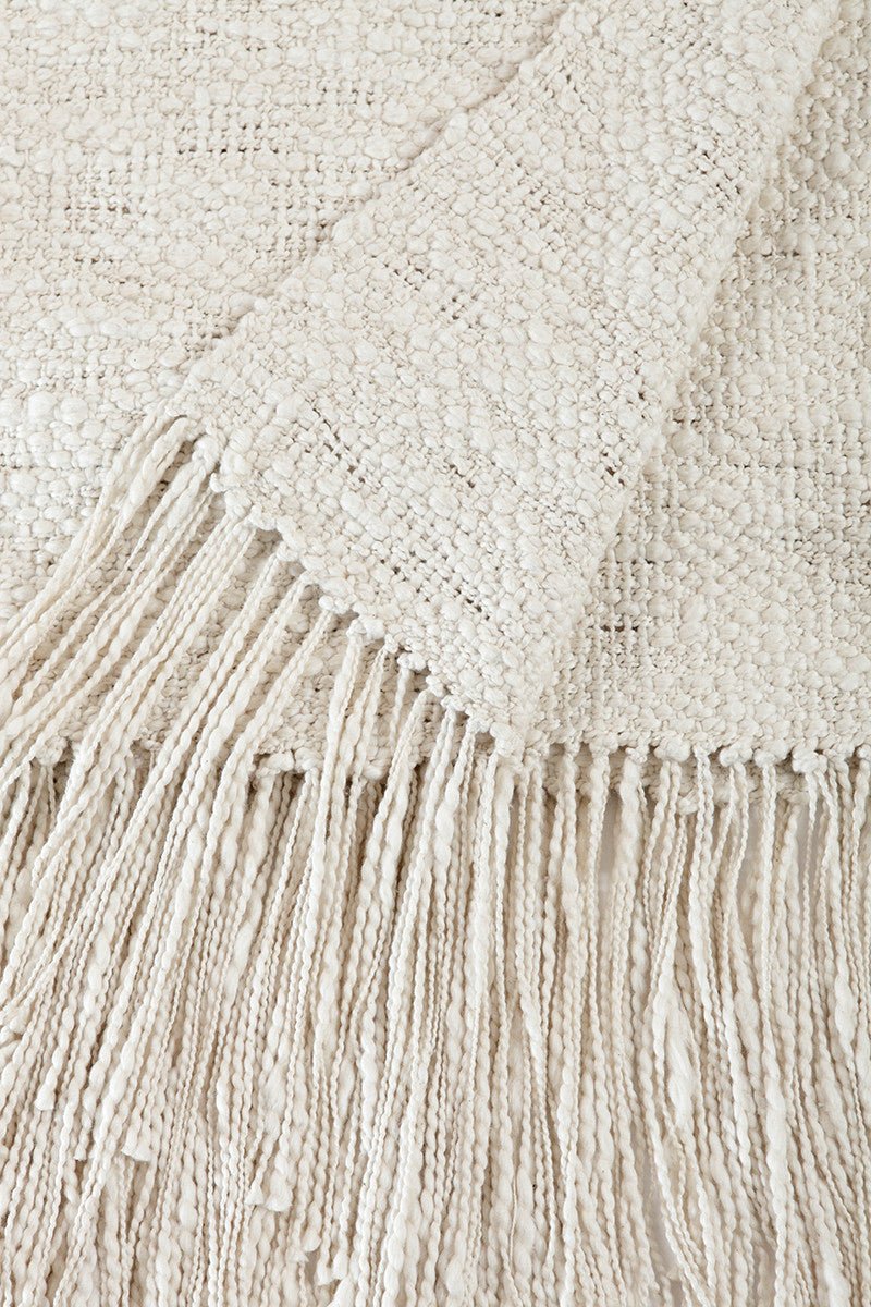 Rustic Cotton Throw Blanket