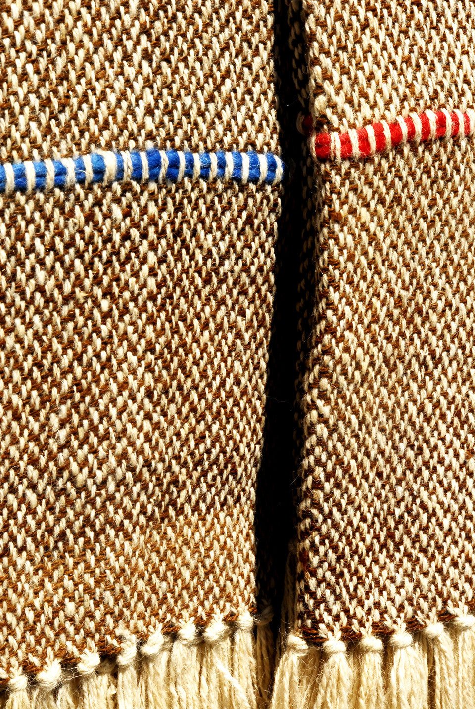 Striped Melange Throw