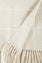 Designer Fringed Striped Throw