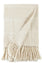 Designer Fringed Striped Throw
