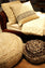 Organic Wool Pouf
