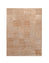 Basket Weave Leather Cowhide Rug