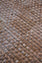 Basket Weave Leather Cowhide Rug