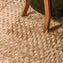 Basket Weave Leather Cowhide Rug