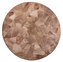 Broken Round Patchwork Cowhide Rug