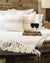 Merino Wool Striped Throw Pillow