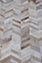 Herringbone Wide – Custom Patchwork Cowhide Rug for Interior Designers