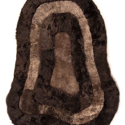 OBELIX – Unique Shaped Rug in Natural Shearling