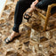 Spider Hair on Hide Custom Rug