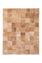 Spiral Lasered Cowhide Rug