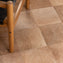 Spiral Lasered Cowhide Rug