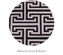 T Model – Maze-Inspired Cowhide Patch Rug