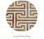T Model – Maze-Inspired Cowhide Patch Rug