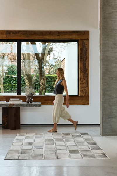 Windows Hair on Hide Custom Rug | Stylish Hide Area Carpets – Homelosophy