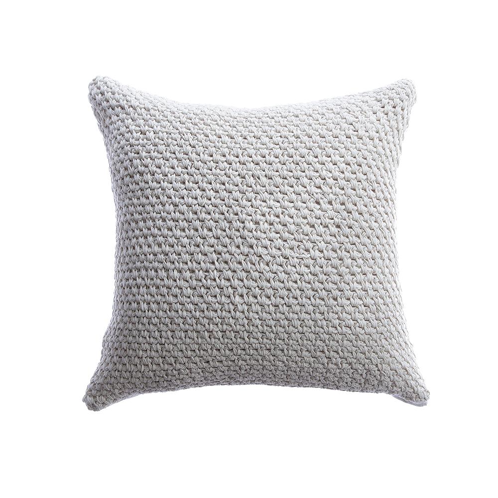 Roma Cotton Pillow - Natural Ivory