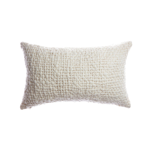 Alma Chunky Wool Lumbar Pillow