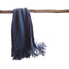 Alma Throw Blanket - Washed Blue