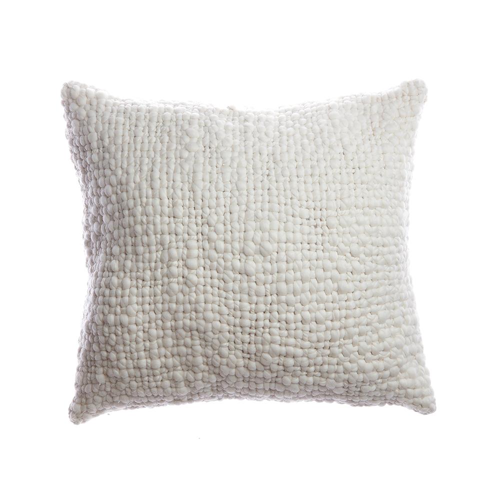 Alma Chunky Wool Square Pillow
