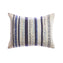 Anette Square Wool Pillow - Blue