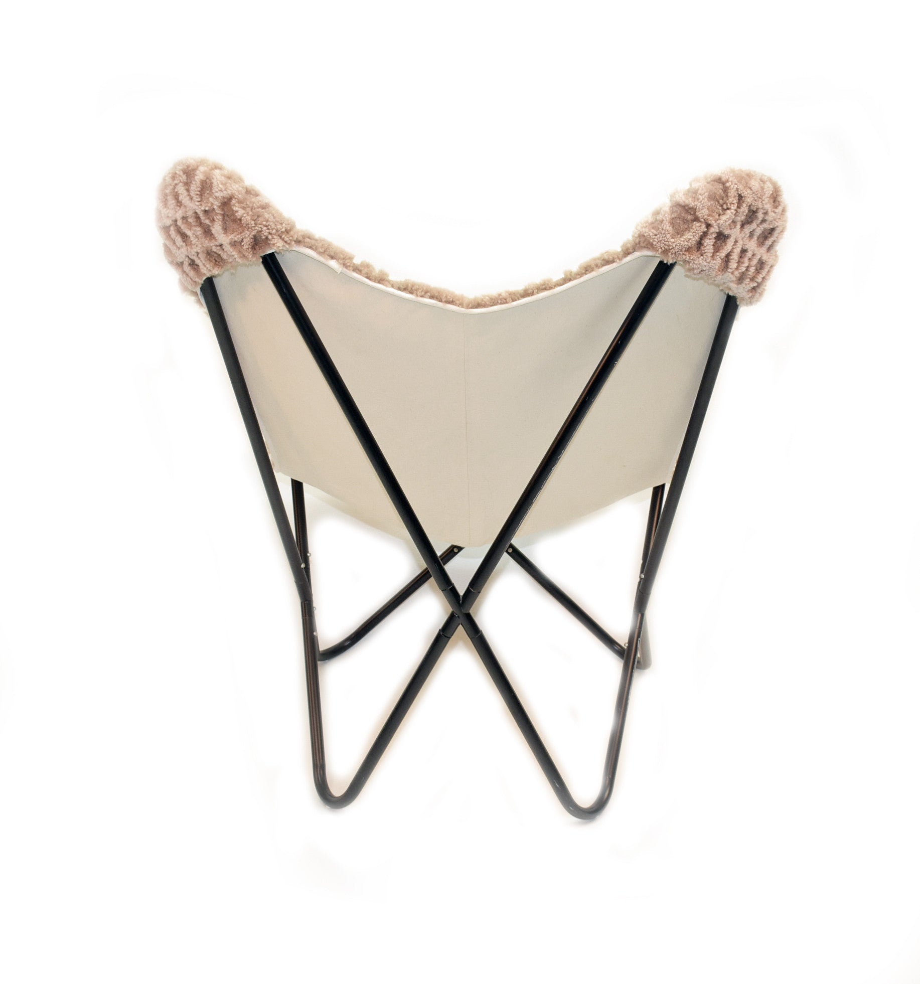 AMANDA - Shearling Butterfly Chair