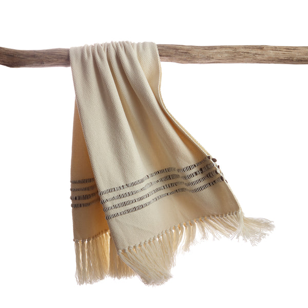 Decorative Throw Brown Striped Throw Blanket Homelosophy