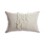 Bubbles Natural Ivory Square Pillow