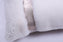 Shearling Metallic Leather Lumbar Pillow