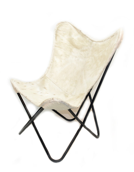 Cream shop butterfly chair