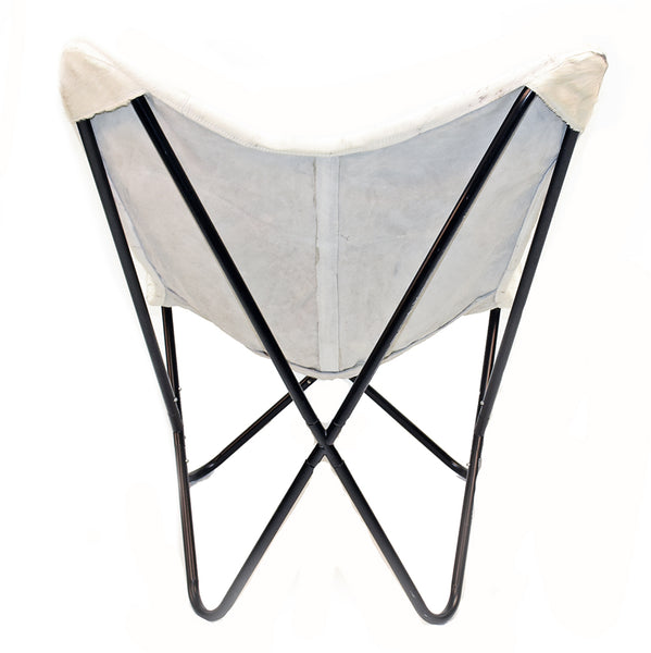 Cream shop butterfly chair