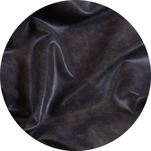 ANTIQUED - Ebony Leather