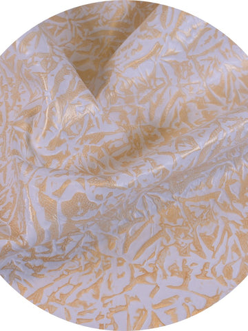 Broken Gold metallic leather hide for upholstery – Homelosophy